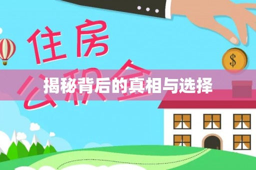 诚信揭秘背后的真相与选择
