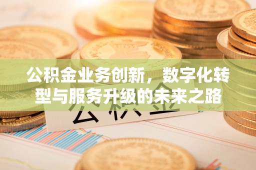 诚信公积金业务创新，数字化转型与服务升级的未来之路